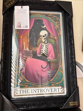 'NEW Sapna Shah The Introvert' Framed Wall Art —